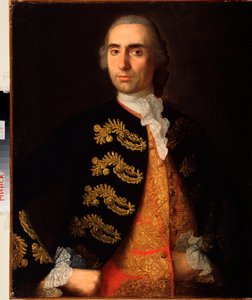 Porträt von Ivan Kotsarev von Ivan Yakovlevich Vishnyakov
