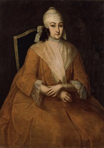 Porträt von Anna Leopoldowna, Regentin von Russland, zwischen 1740 und 1746