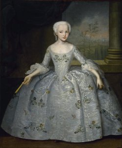 Porträt von Sarah Eleanore von Fermor, um 1750