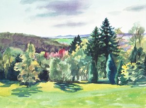 Nr. 61 Sommer, Beaufays, Lüttich, Belgien von Izabella Godlewska de Aranda