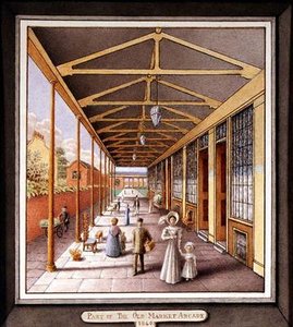 Teil der alten Markthalle