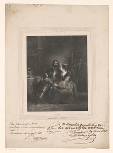 Albrecht Beiling nimmt Abschied von Frau und Kind