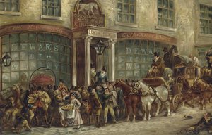 White Horse Cellar Hatchetts, Piccadilly, London von J.C. Maggs