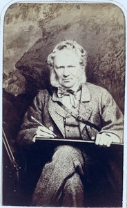 Porträt von Sir Edwin Landseer (1802-73) von J.C. Watkins