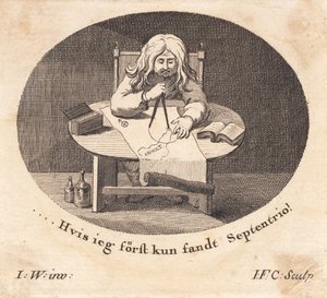 Ein Kritiker des Peder Paars-Gedichts von J.F. Clemens