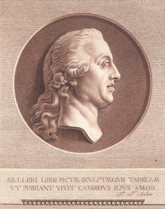 Fr. Adam Müller. Nach Wiedewelts Marmormedaillon von J.F. Clemens