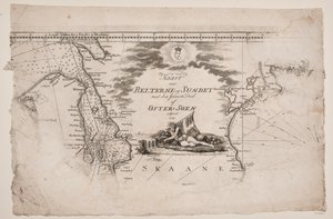 Karte über die Beltsee und den Sund von J.F. Clemens