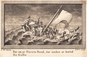 Peder Paars Jagd in Seenot von J.F. Clemens