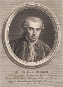 Porträt des Arztes Johan von Berger von J.F. Clemens