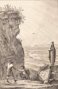 Titelkupfer zu Olavides von J.F. Clemens