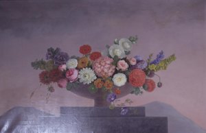 Blumen in einer Schale