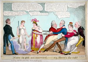 Wie man sich scheiden lässt, ja, das ist die Frage!, 1820 von JL Marks