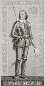 Oliver Cromwell (1599-1658) aus 