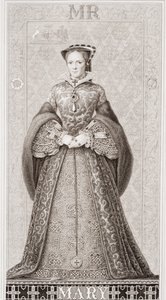 Königin Maria (1516-58) aus 