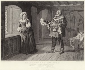 Falstaff und Frau Ford, Die lustigen Weiber von Windsor, Akt III, Szene III