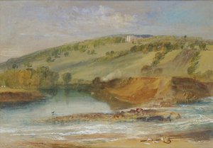 Farnley Hall, vom Zusammenfluss von Wharfe und Washburn