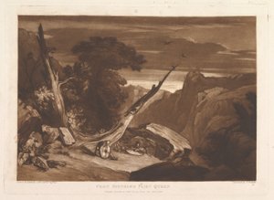 Aus Spensers Fairy Queen Liber Studiorum, Teil VII, Platte 36 von Joseph Mallord William Turner