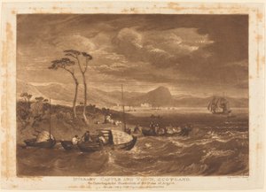 Inverary Castle und Stadt, 1816 von Joseph Mallord William Turner