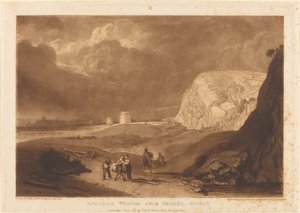 Martello-Türme bei Bexhill, Sussex von Joseph Mallord William Turner