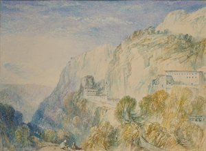 Berg Libanon und das Kloster St. Antonio, ca. 1832-1834