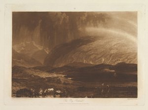 Torfmoor, Schottland Liber Studiorum, Teil IX, Platte 45, 23. April 1812