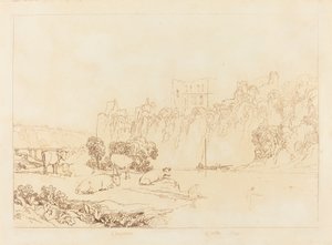 Fluss Wye, veröffentlicht 1812 von Joseph Mallord William Turner