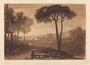 Szene in der Campagna, 1812 von Joseph Mallord William Turner