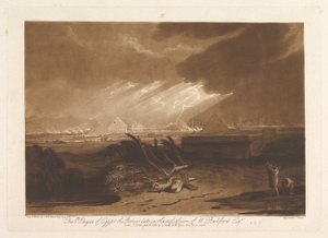 Die fünfte Plage Ägyptens, Liber Studiorum, Teil III, Platte 16, 10. Juni 1808