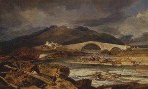 Tummel-Brücke, Perthshire, zwischen 1802 und 1803