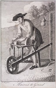 Messer zum Schleifen, Rufe von London