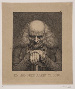 Ein hundertjähriger Greis von J.V. Gertner