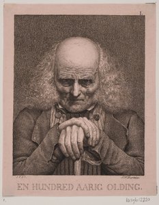 Ein hundertjähriger Greis von J.V. Gertner