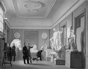 Thorvaldsens Studio in der Königlichen Akademie der Schönen Künste, Kopenhagen