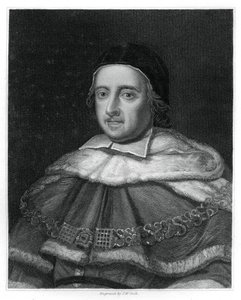 Sir Matthew Hale, Lord Chief Justice von England, 1834 von J.W. Cook