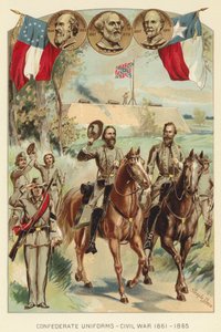 Konföderierten-Uniformen, Bürgerkrieg 1861-1865