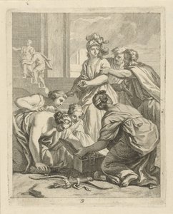 Achilles und die Töchter des Lykomedes