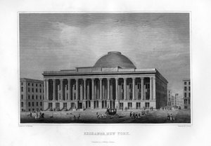 Börse, New York, 1855