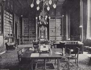 Die Bibliothek des Oberhauses von J. Benjamin Stone