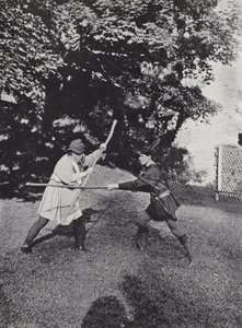 Das Sherborne-Festspiel, Stadt gegen Kloster