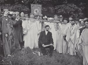 Das walisische Eisteddfod, ist es Frieden? von J. Benjamin Stone