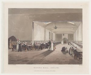 Speisesaal, Asyl, 1. Februar 1808