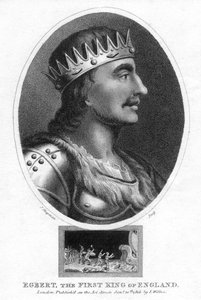 König Egbert von Wessex, erster König von ganz England, 1803