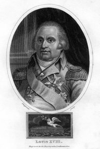 Ludwig XVIII., König von Frankreich von J. Chapman