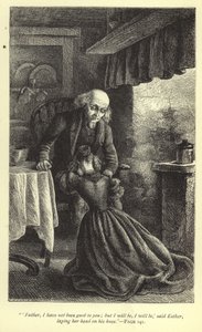 Vater, ich war nicht gut zu dir; aber ich werde es sein, ich werde es sein, sagte Esther und legte ihren Kopf auf sein Knie von J. Cooper
