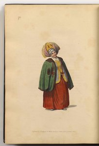 Händlersfrau aus Kaluga Aus: Die Kostüme des Russischen Reiches, 1803 von J. Dadley
