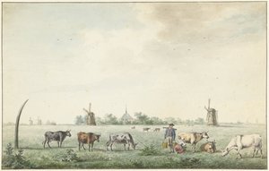 Das Dorf Amstelveen von J. Dirksen