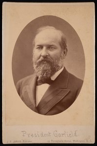Porträt von James Abram Garfield