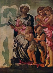 Die Madonna und das Kind mit St. Johannes und Engeln, ca. 1497 von J Greig Pirie