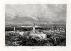 Damaskus, Syrien, 19. Jahrhundert