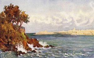 St Malo vom Priory Beach, Dinard